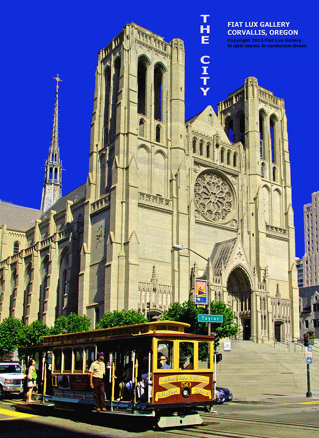 Grace Cathedral San Francisco Photograph by Michael Moore