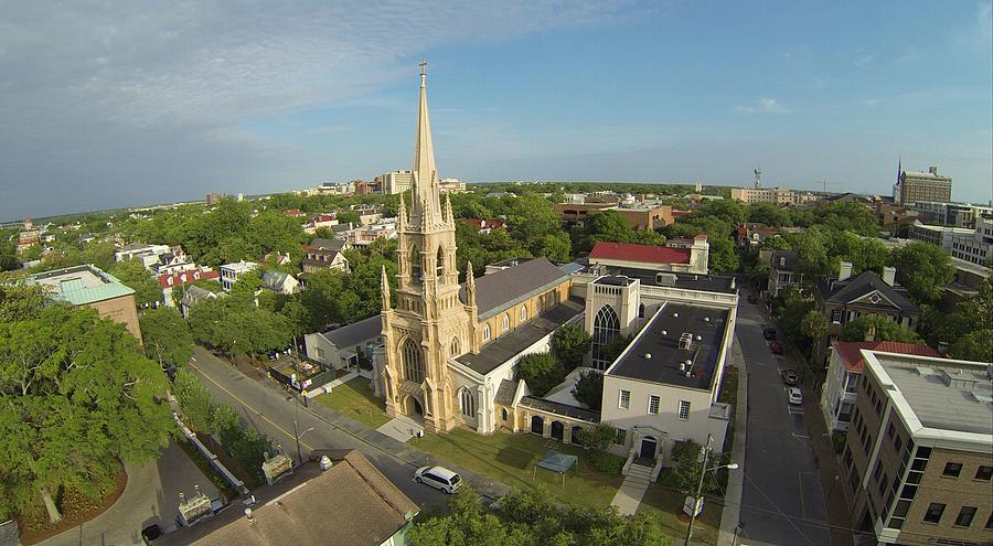 Charleston Photograph - Grace Church by Rick Lecture Charleston Photograph - Grace Church by Rick Lecture