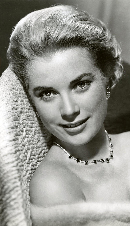 Grace Kelly Photograph - Grace Kelly Smiles by Retro Images Archive