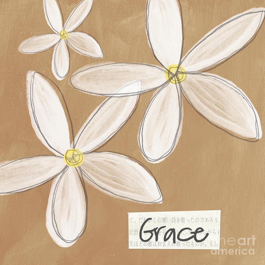 Flower Mixed Media - Grace by Linda Woods