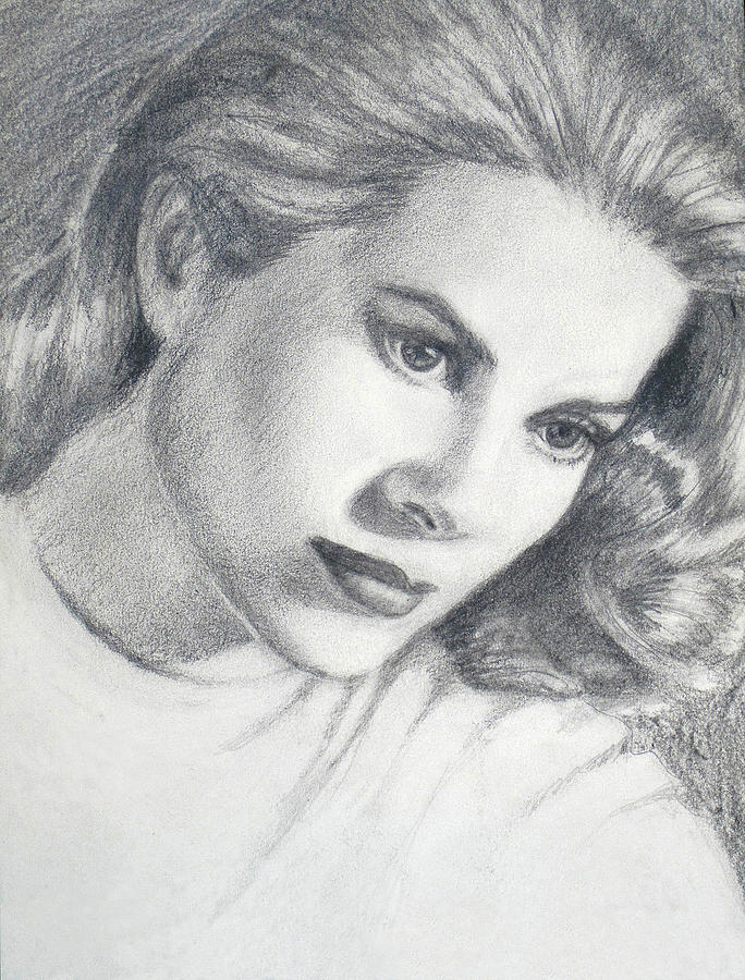 Grace Drawing by Sarah Parks