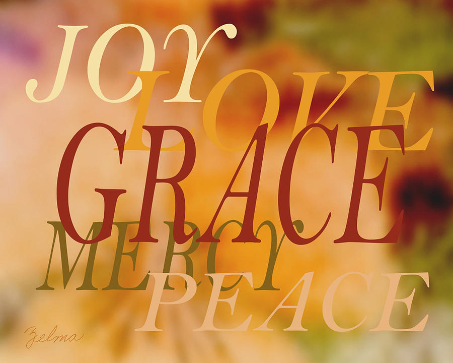 Grace Digital Art - Grace by Zelma Hensel