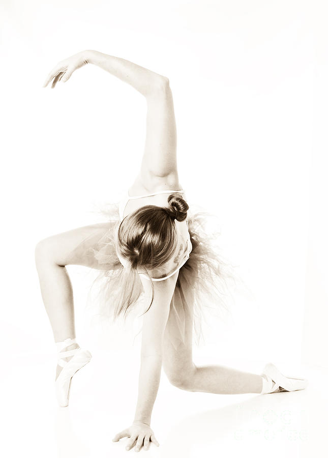 Artistic Photograph - Graceful Ballet Dancer  by Jt PhotoDesign