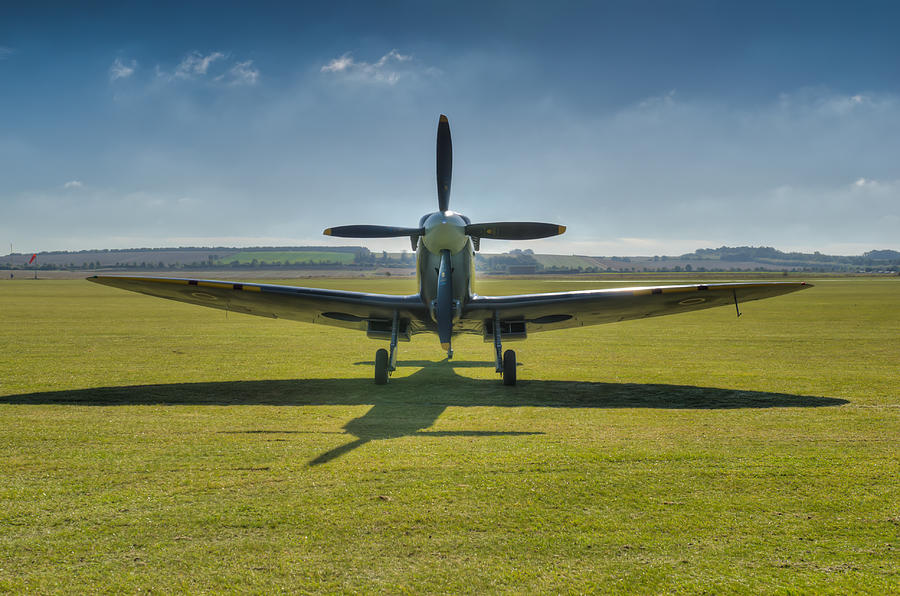 Graceful Spitfire HDR Photograph by Gary Eason