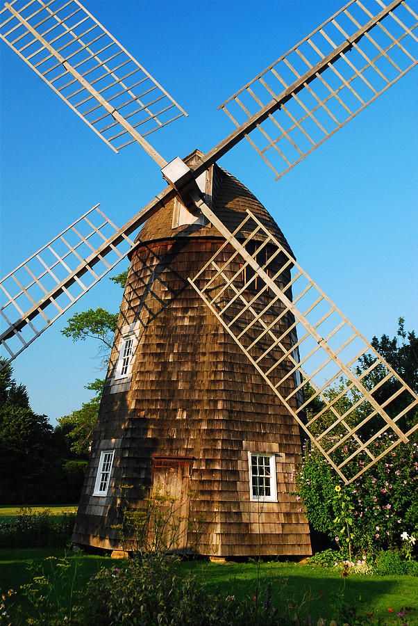 Graceful Windmill Photograph by James Kirkikis