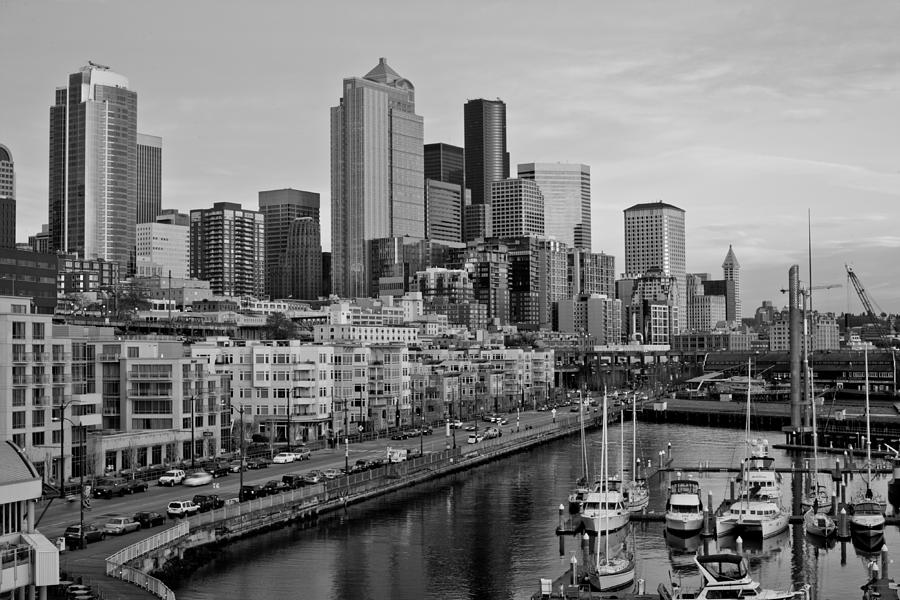 Seattle Photograph - Gracefully Urban by Mike Reid
