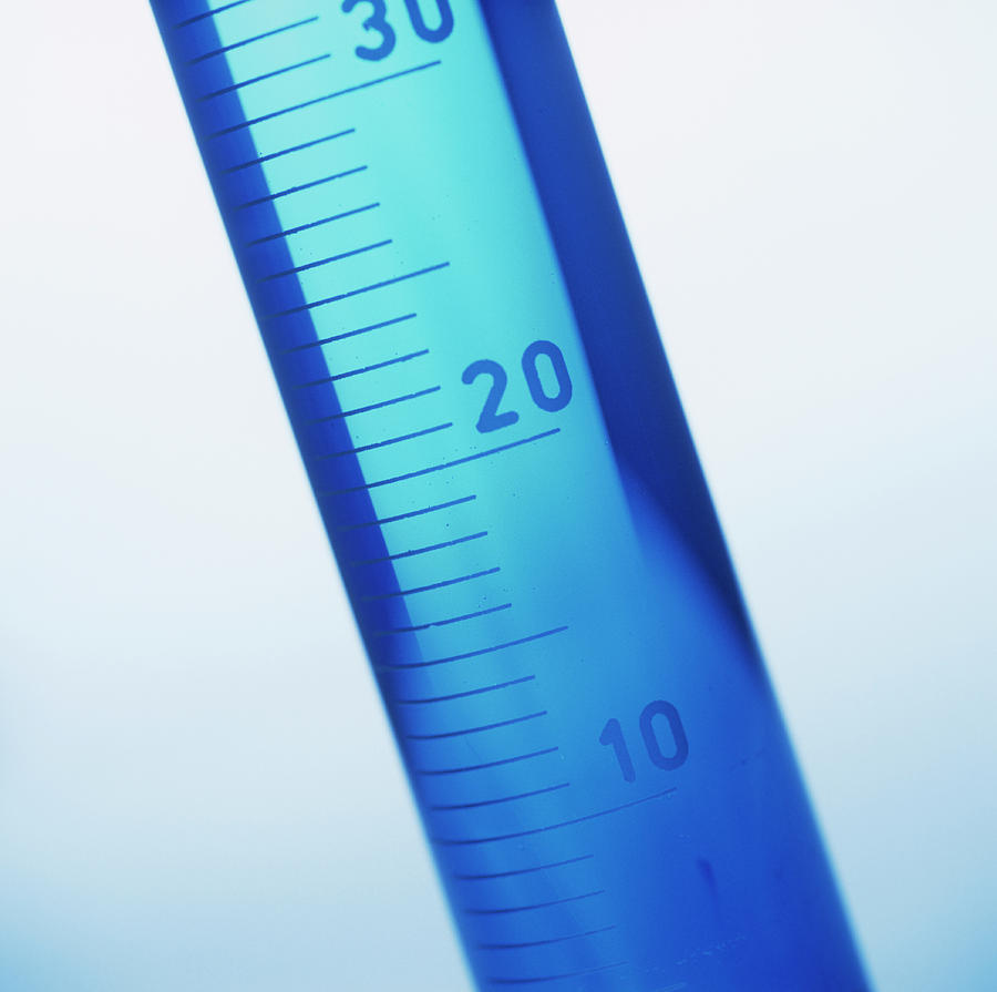 Graduated Cylinder Photograph by Cristina Pedrazzini/science Photo Library