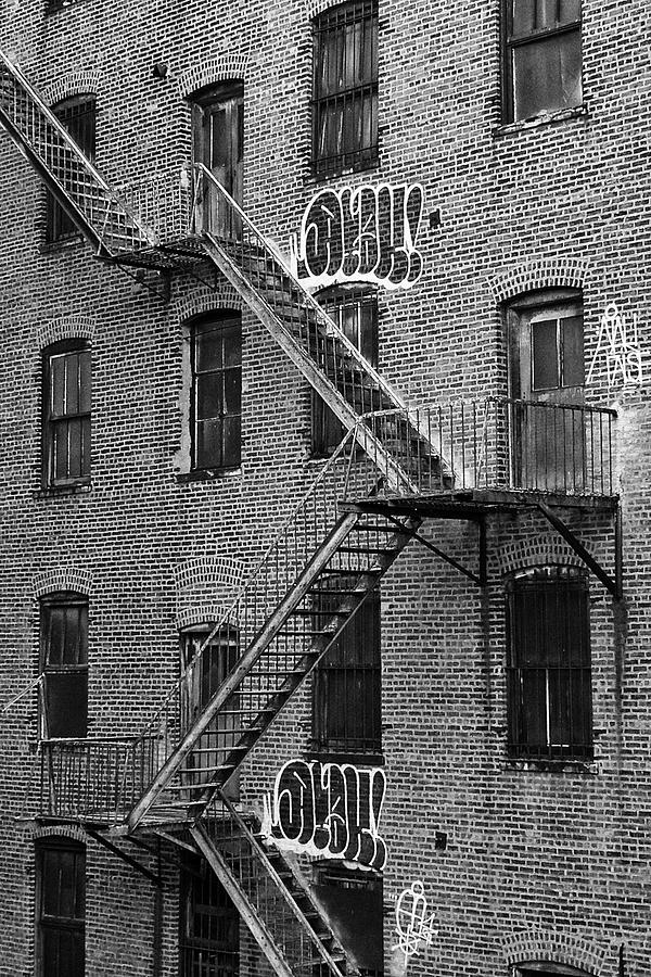 Graffiti and Fire Escapes Photograph by Cornelis Verwaal