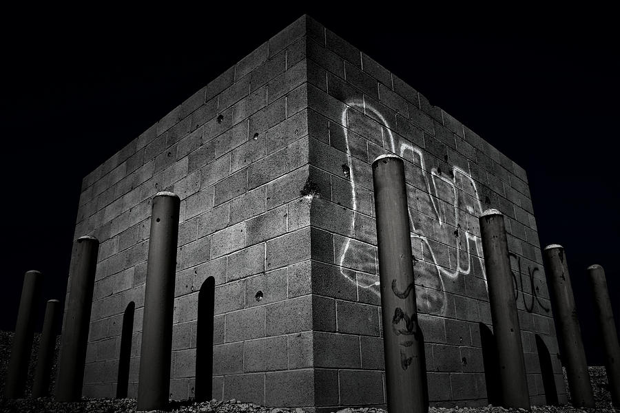 Graffiti And Gunfire Photograph by Mark  Ross