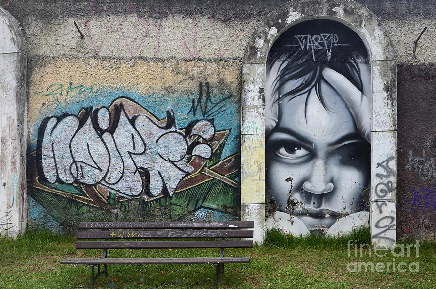 Graffiti Art Curitiba Brazil 1 Photograph by Bob Christopher