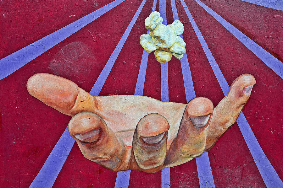 Chicago Photograph - Graffiti Art - The Hand by Alexandra Till