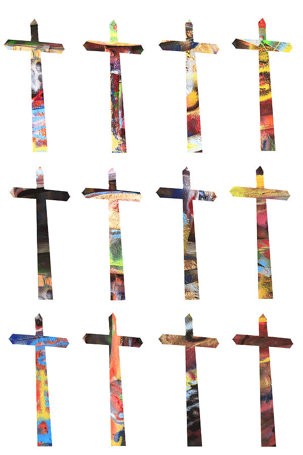 Graffiti Crosses by Don Gradner