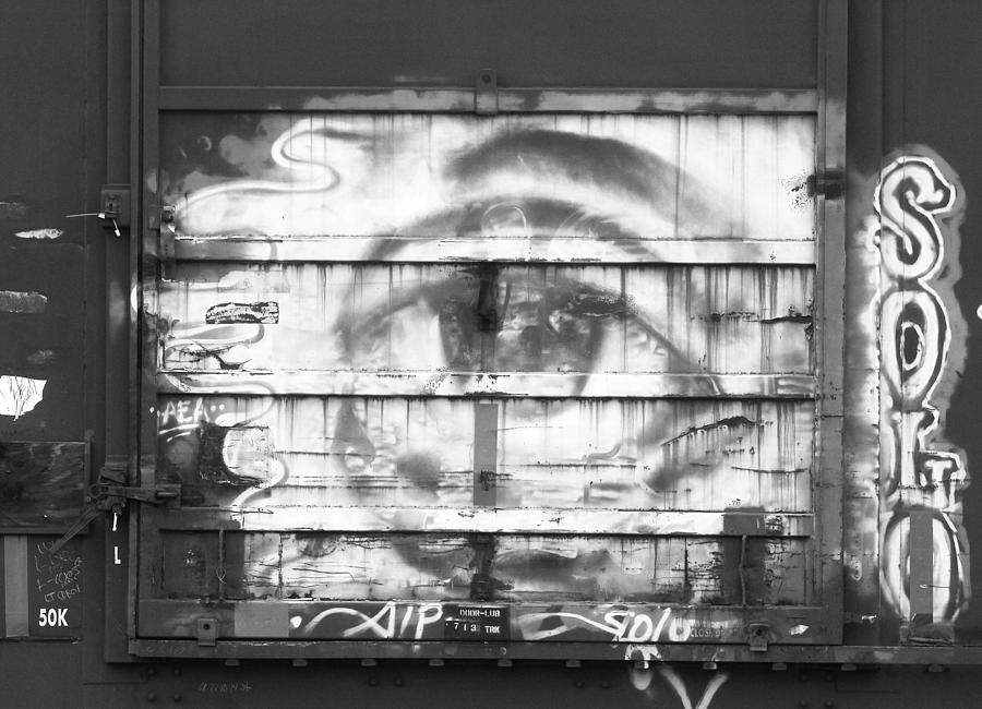 Graffiti Eye Photograph by Joseph C Hinson
