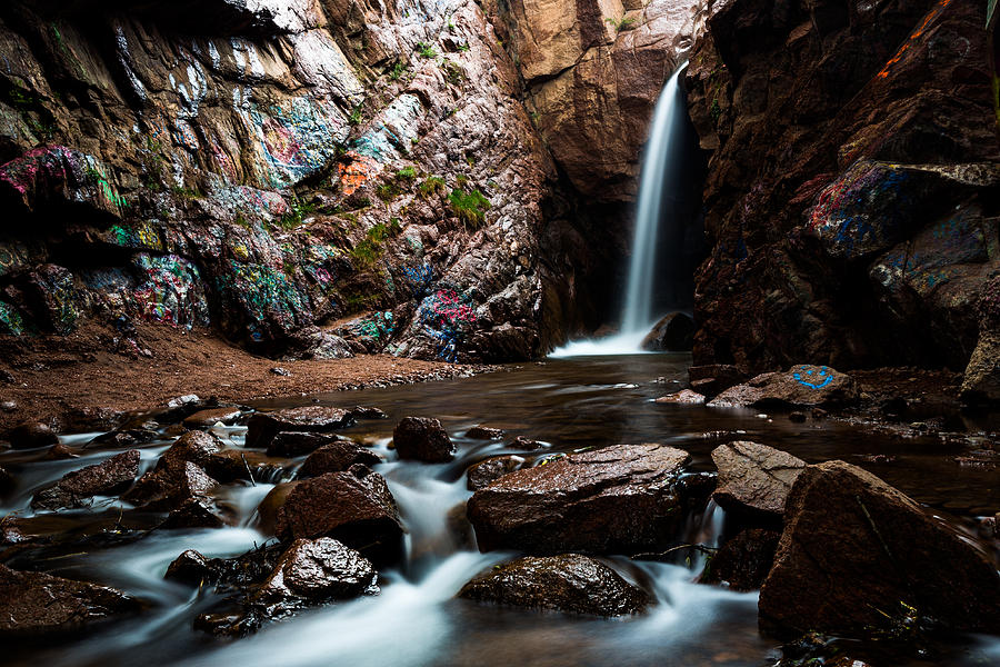 Waterfall Photograph - Graffiti Falls by Craig Forhan