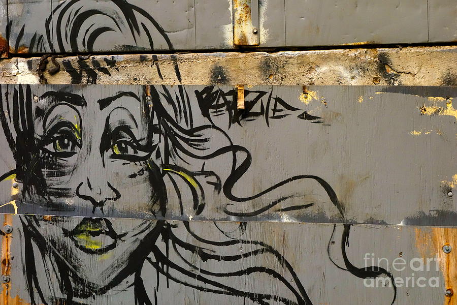Graffiti Girl Photograph by Jacqueline Athmann