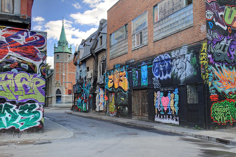 Graffiti in Montreal City Photograph by Pierre Leclerc Photography