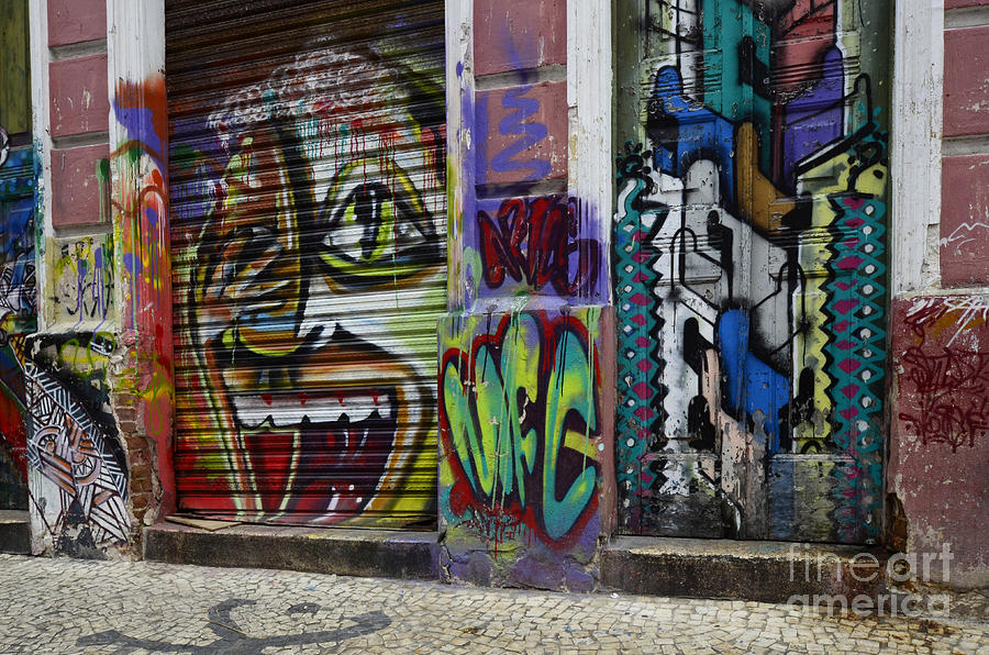 Graffiti Recife Brazil 2 Photograph by Bob Christopher
