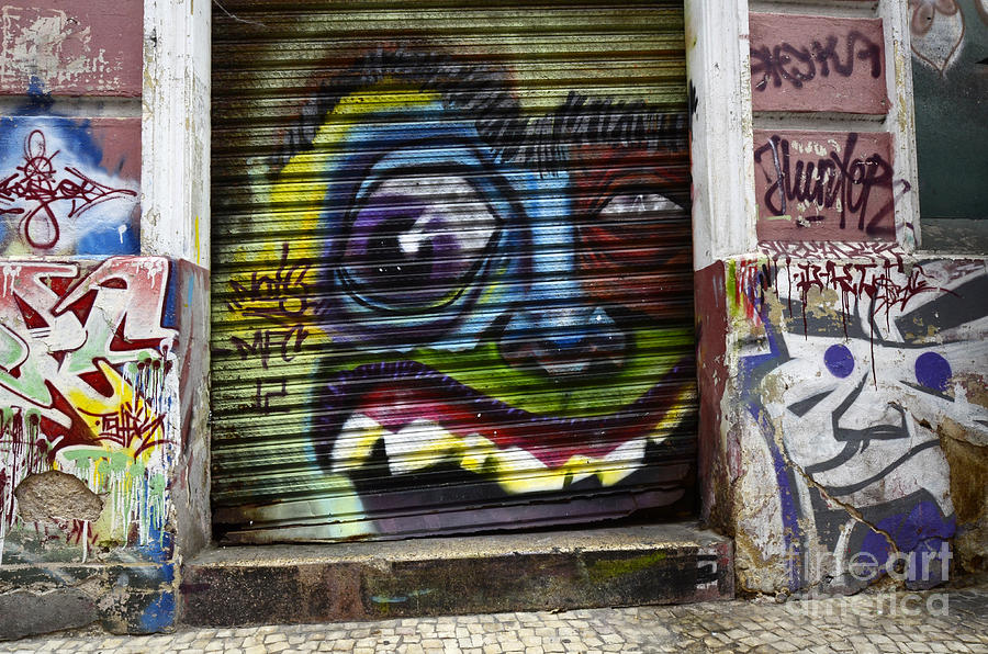 Graffiti Recife Brazil 4 Photograph by Bob Christopher