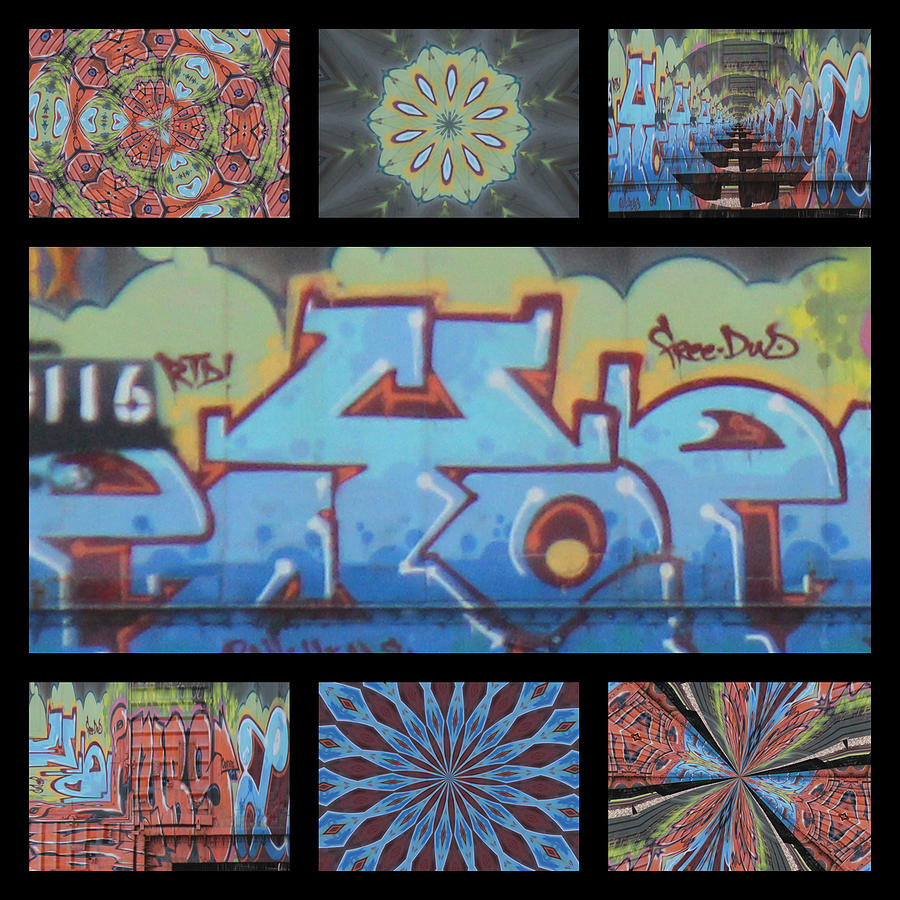 Graffiti - Triptych I Photograph by Graffiti Girl - Fine Art America