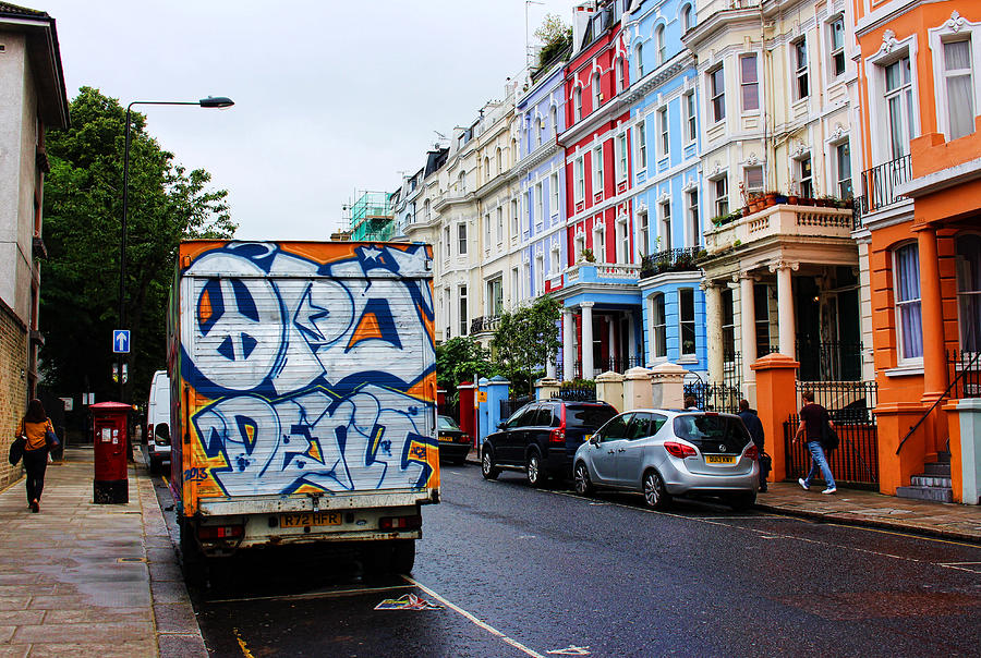 Grafitti Truck Photograph by Nicky Jameson