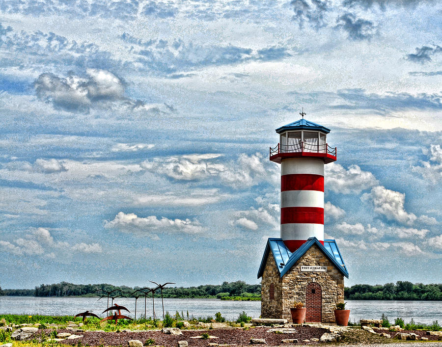 Grafton Lighthouse Photograph by John Freidenberg