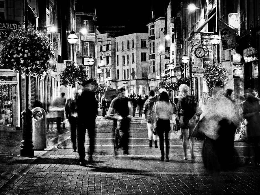 Grafton Street Dublin Photograph by Janet O'Carroll - Fine Art America