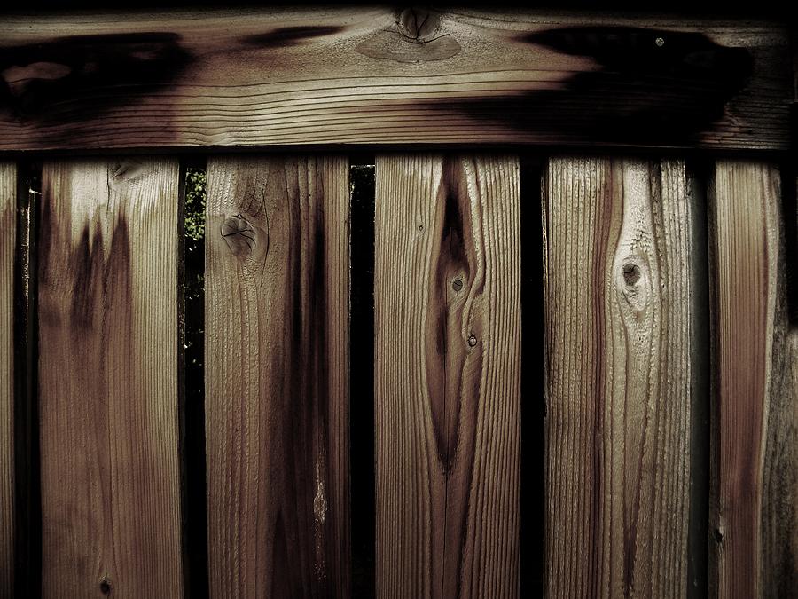 Wood Photograph - Grain by Christian Rooney