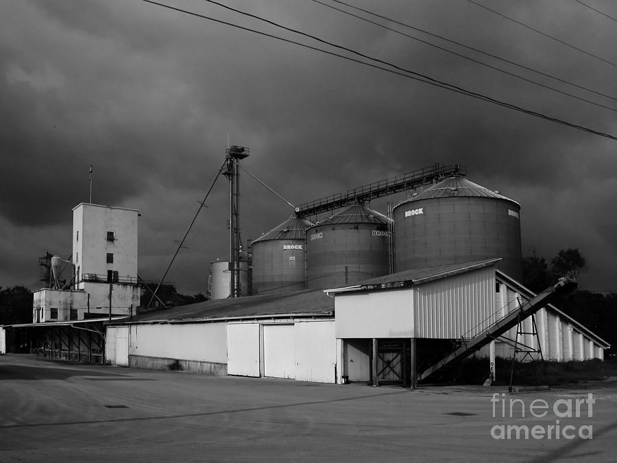 Architecture Photograph - Grain Depot 2 by Tom Brickhouse