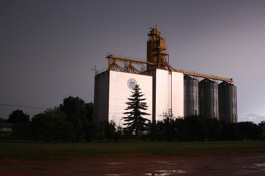 Grain Elevator Photograph