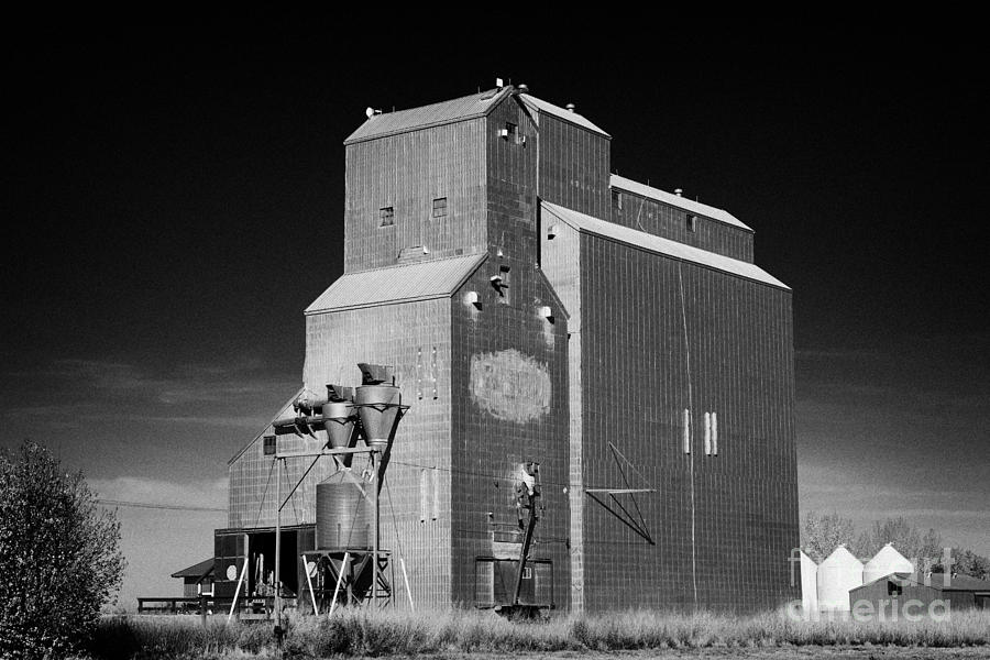 grain elevator landmark bengough Saskatchewan Canada Photograph by Joe ...