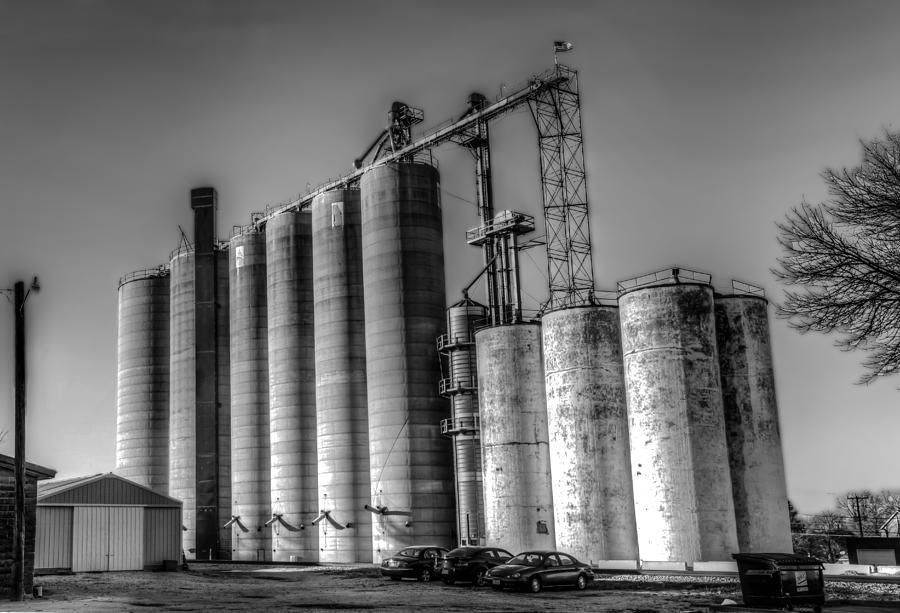Grain Elevator Photograph by Ray Congrove