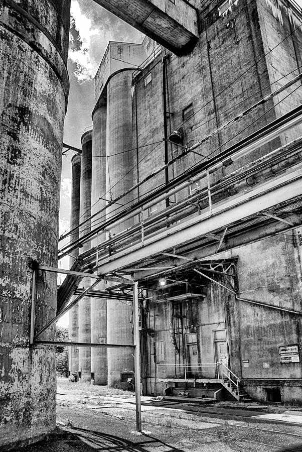 Grain Mill Silo Photograph by Paul W Faust -  Impressions of Light