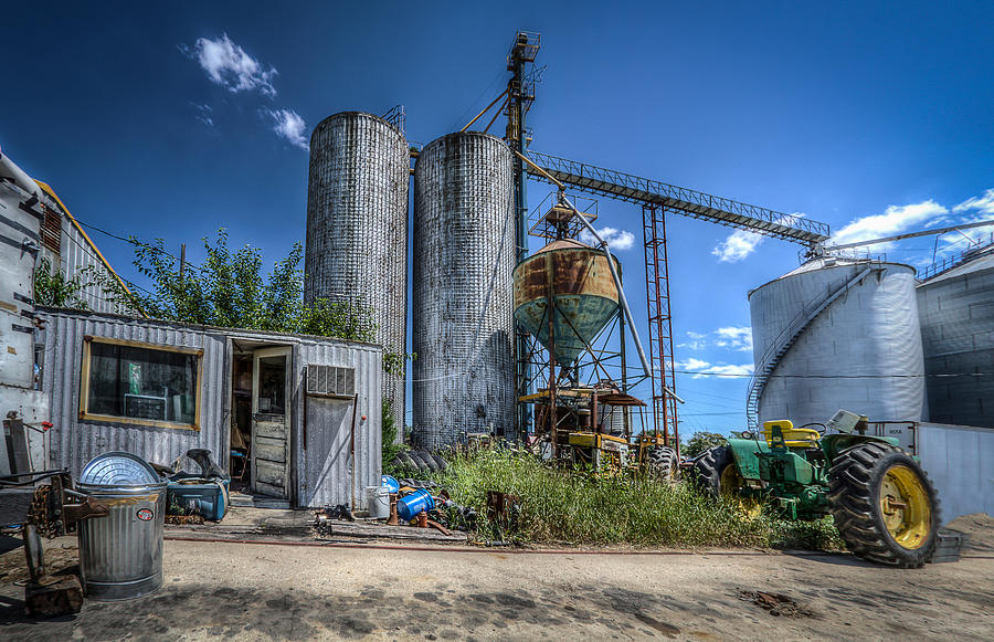 Grain Processing Photograph by Ray Congrove