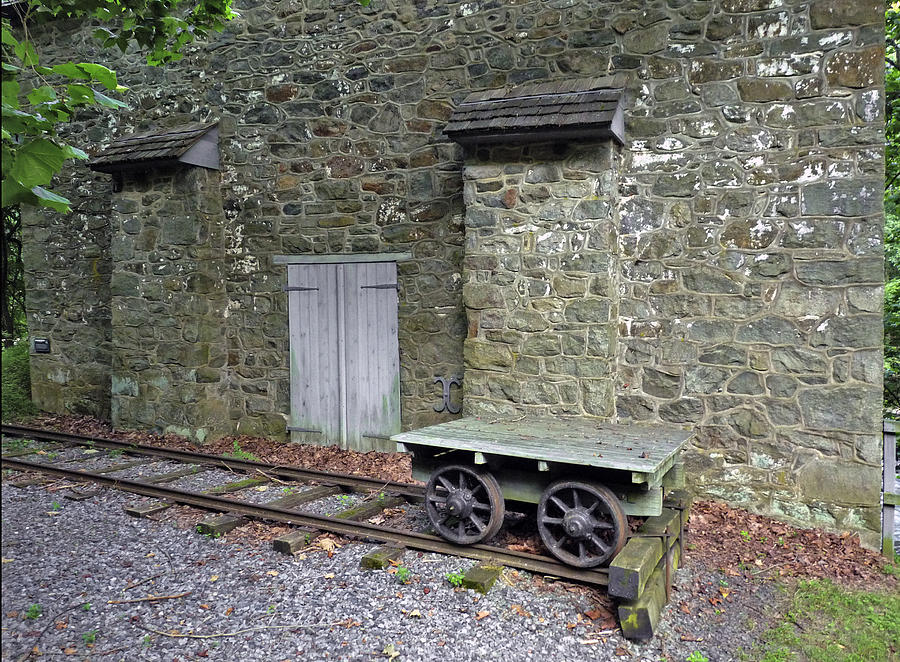 Graining Mill and Tram. Hagley Museum. Photograph by Chris  Kusik