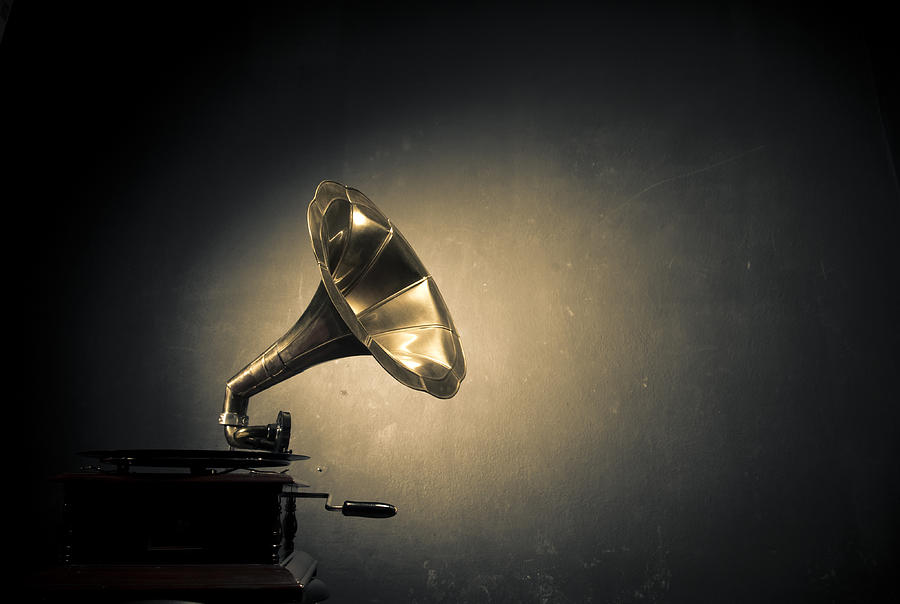 Gramophone Photograph by 123foto