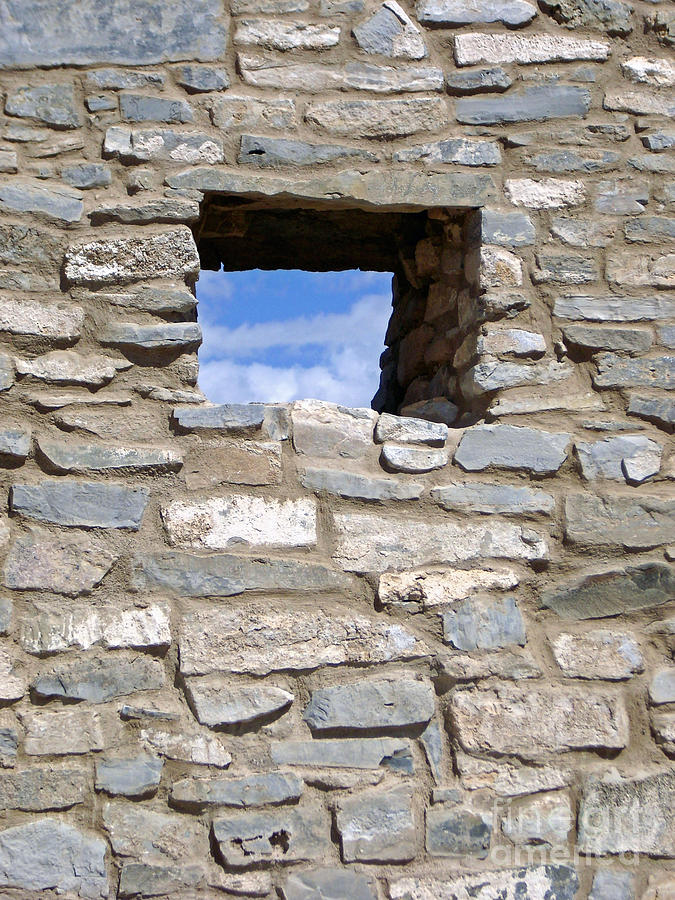 Gran Quivira Window Detail Photograph by Birgit Seeger-Brooks
