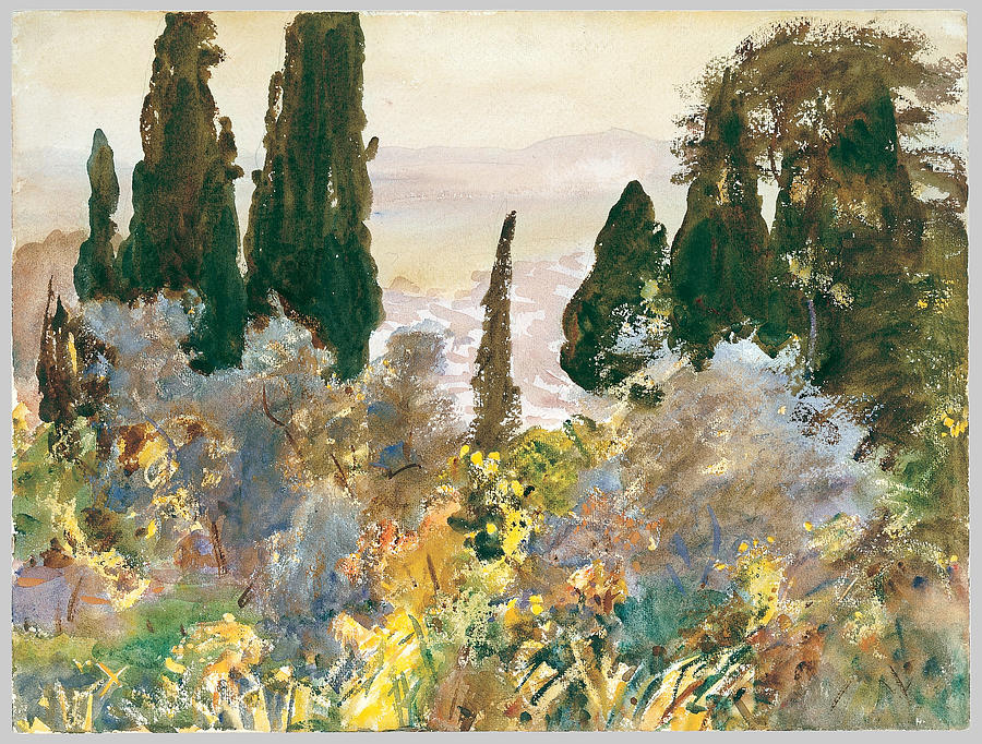 John Singer Sargent Painting - Granada by John Singer Sargent
