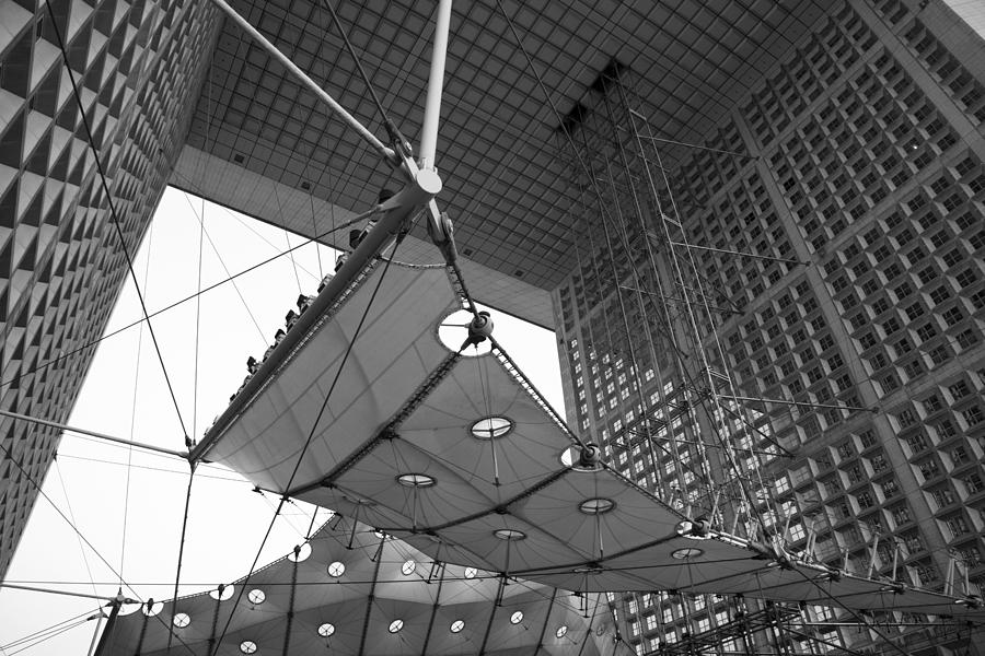Grand Arche Photograph by Chevy Fleet