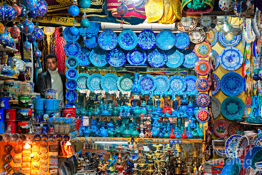 Grand bazaar - istanbul Photograph by Luciano Mortula