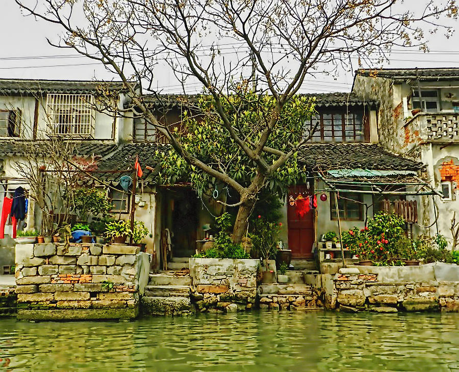 Grand Canal China Photograph by Cathy Anderson