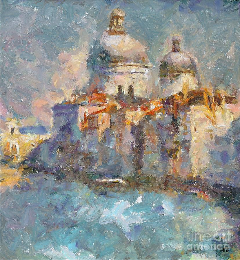 Grand Canal Painting by Dragica  Micki Fortuna