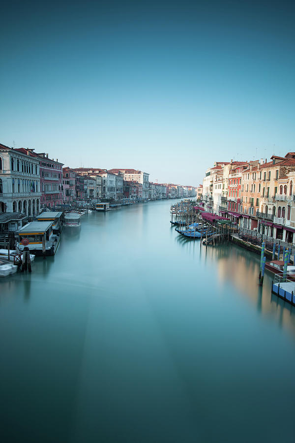 Grand Canal In Venice From Rialto Bridge Photograph by Matteo Colombo
