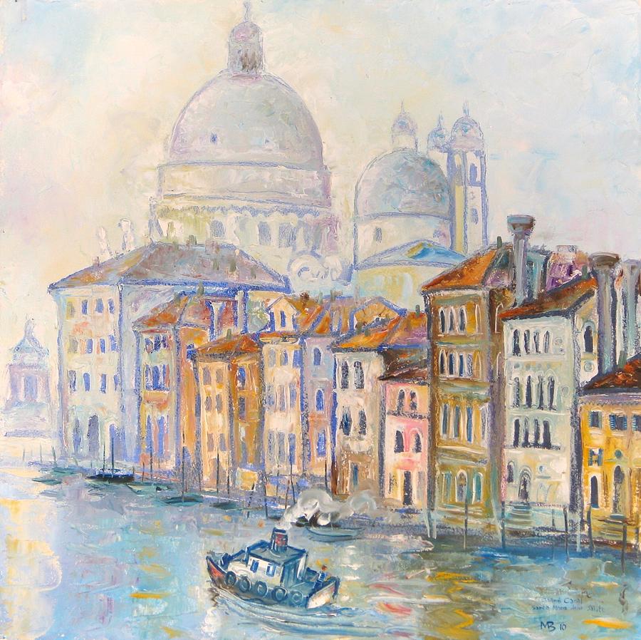 Grand Canal Painting by Mikhail Zarovny