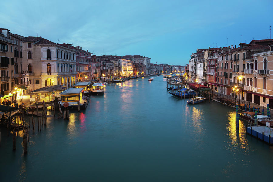 Grand Canal, Venice Photograph by Alle12