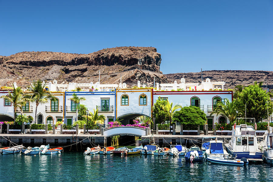 Grand Canary Puerto De Mogan Photograph by Mlenny