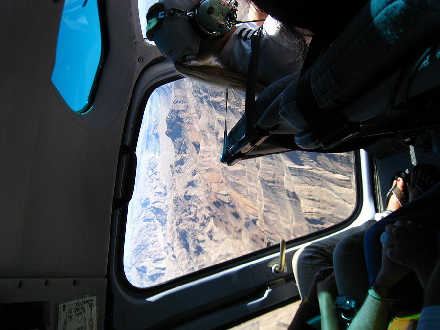 Helicopter Photograph - Grand Canyon - 121230 by DC Photographer
