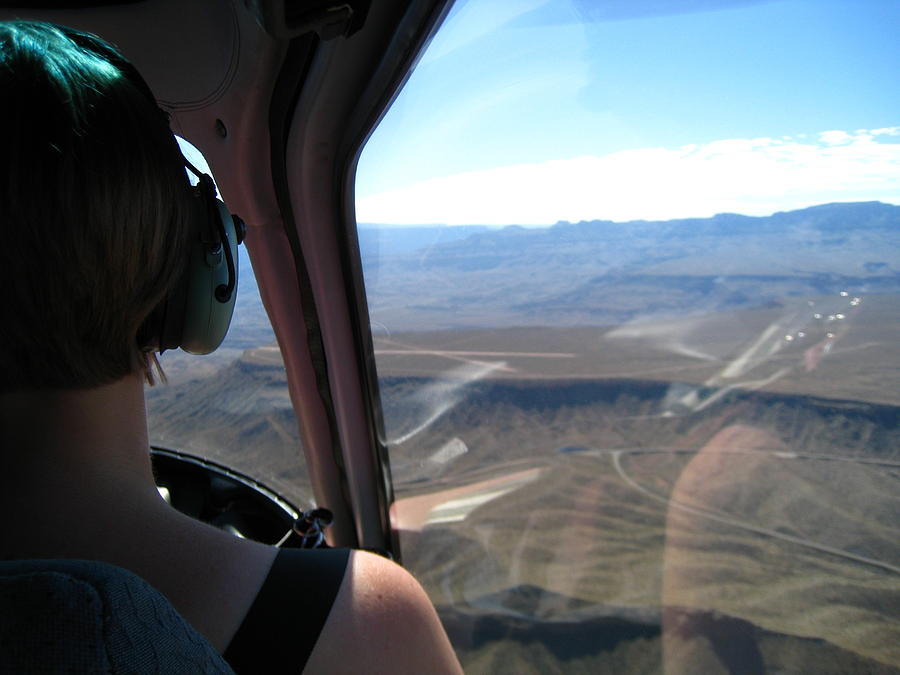 Helicopter Photograph - Grand Canyon - 121231 by DC Photographer