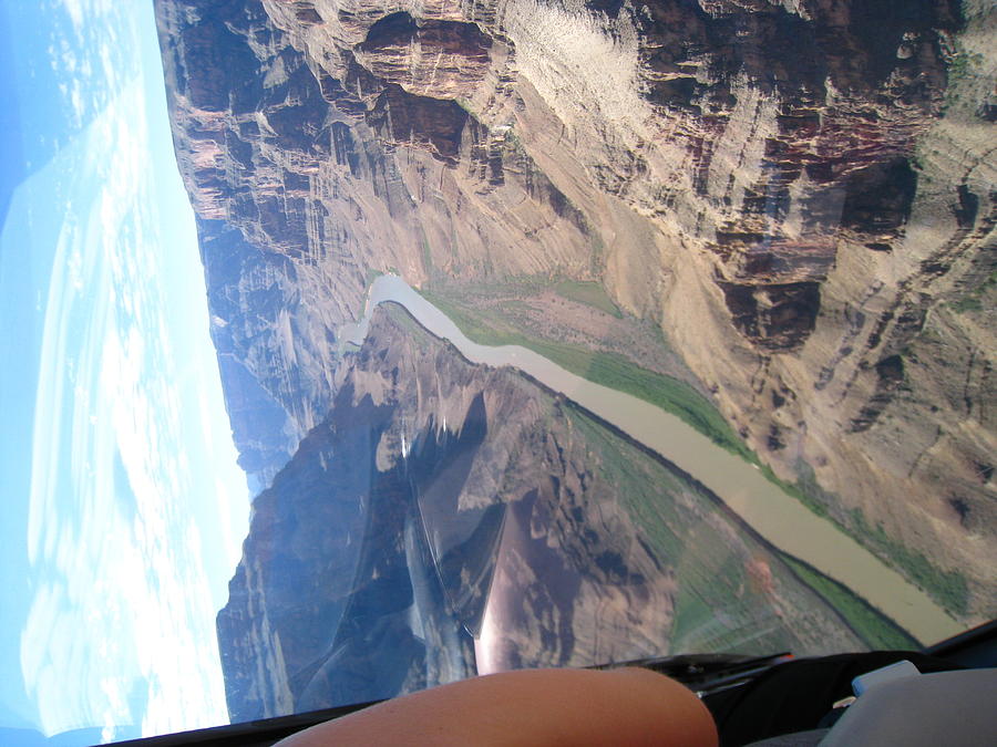Helicopter Photograph - Grand Canyon - 121252 by DC Photographer