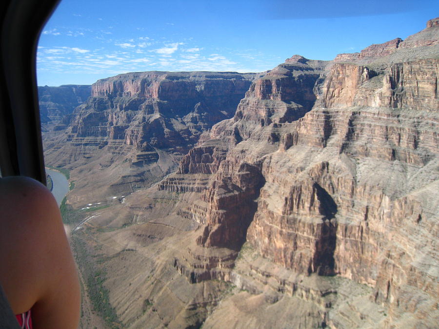 Helicopter Photograph - Grand Canyon - 121253 by DC Photographer