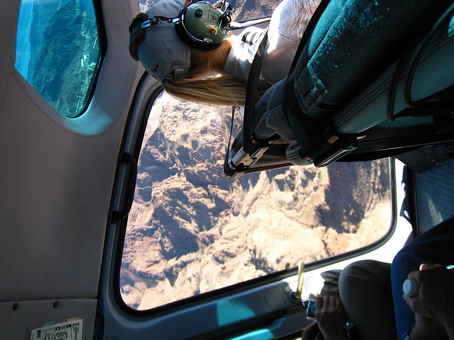 Helicopter Photograph - Grand Canyon - 12126 by DC Photographer